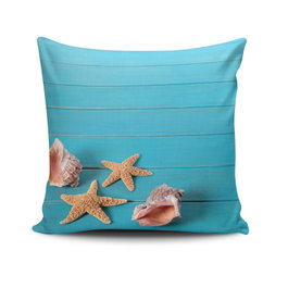 Aberto Design Funda de Cojín NKLF-306 Multicolor 43 x 43 cm